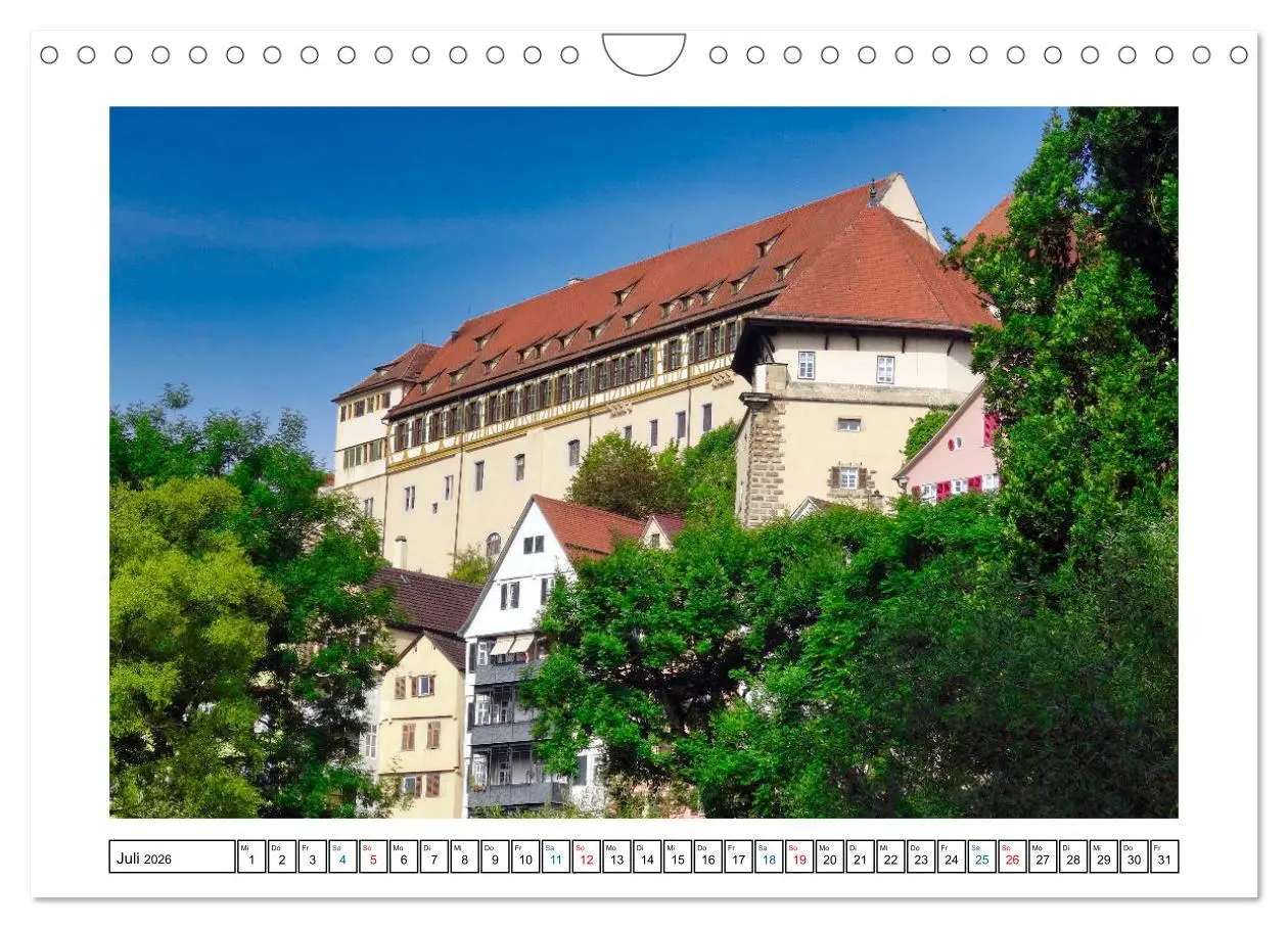 Bild: 9783457563656 | Tübingen im Fokus (Wandkalender 2026 DIN A4 quer), CALVENDO...