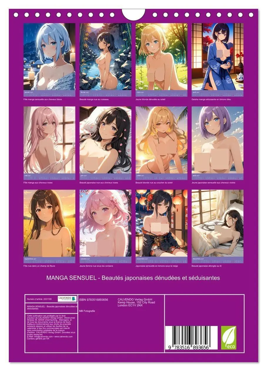 Bild: 9783516893656 | MANGA SENSUEL - Beautés japonaises dénudées et séduisantes...
