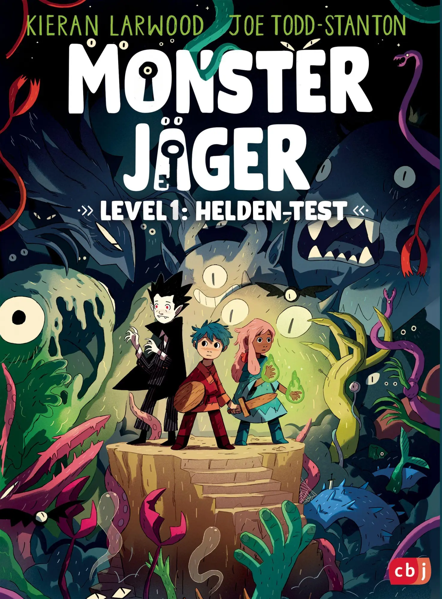 Cover: 9783570183656 | Monsterjäger - Level 1: Der Helden-Test | Kieran Larwood | Buch | 2026