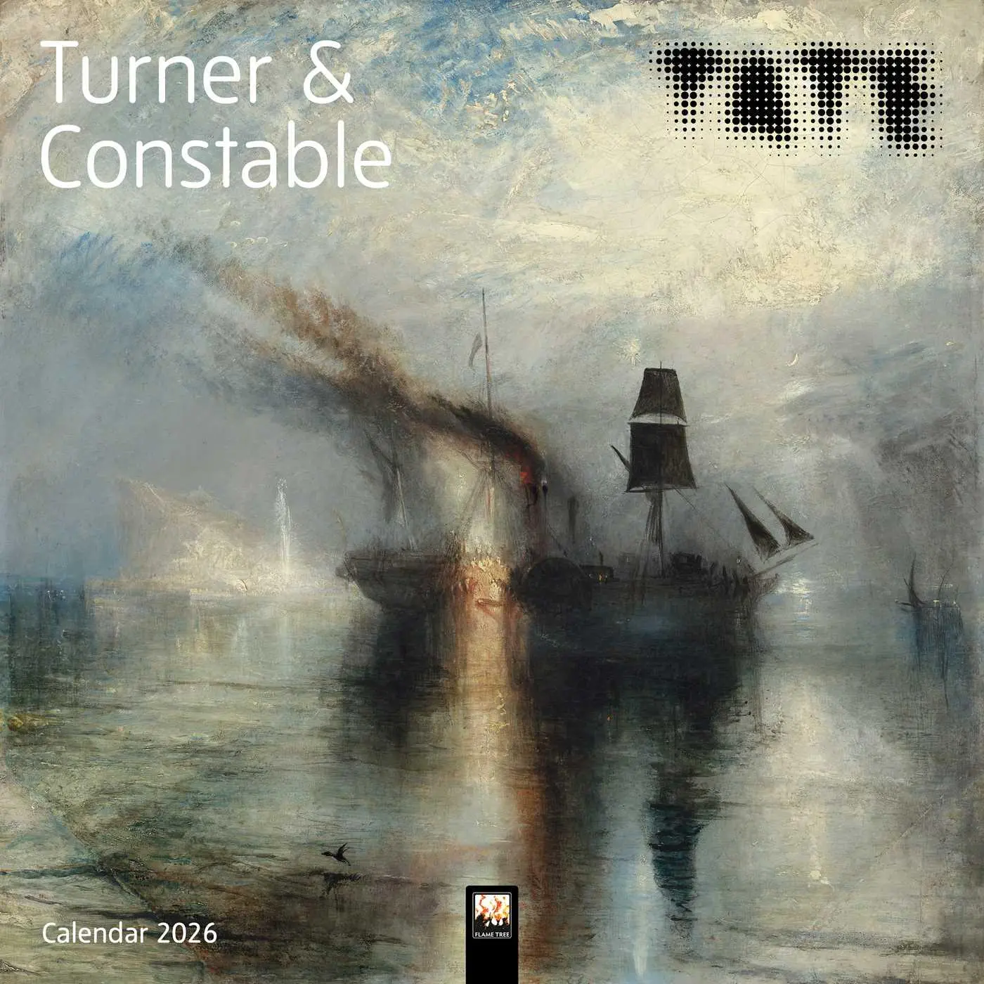 Cover: 9781835623756 | Tate: Turner und Constable 2026 - Original Flame Tree...