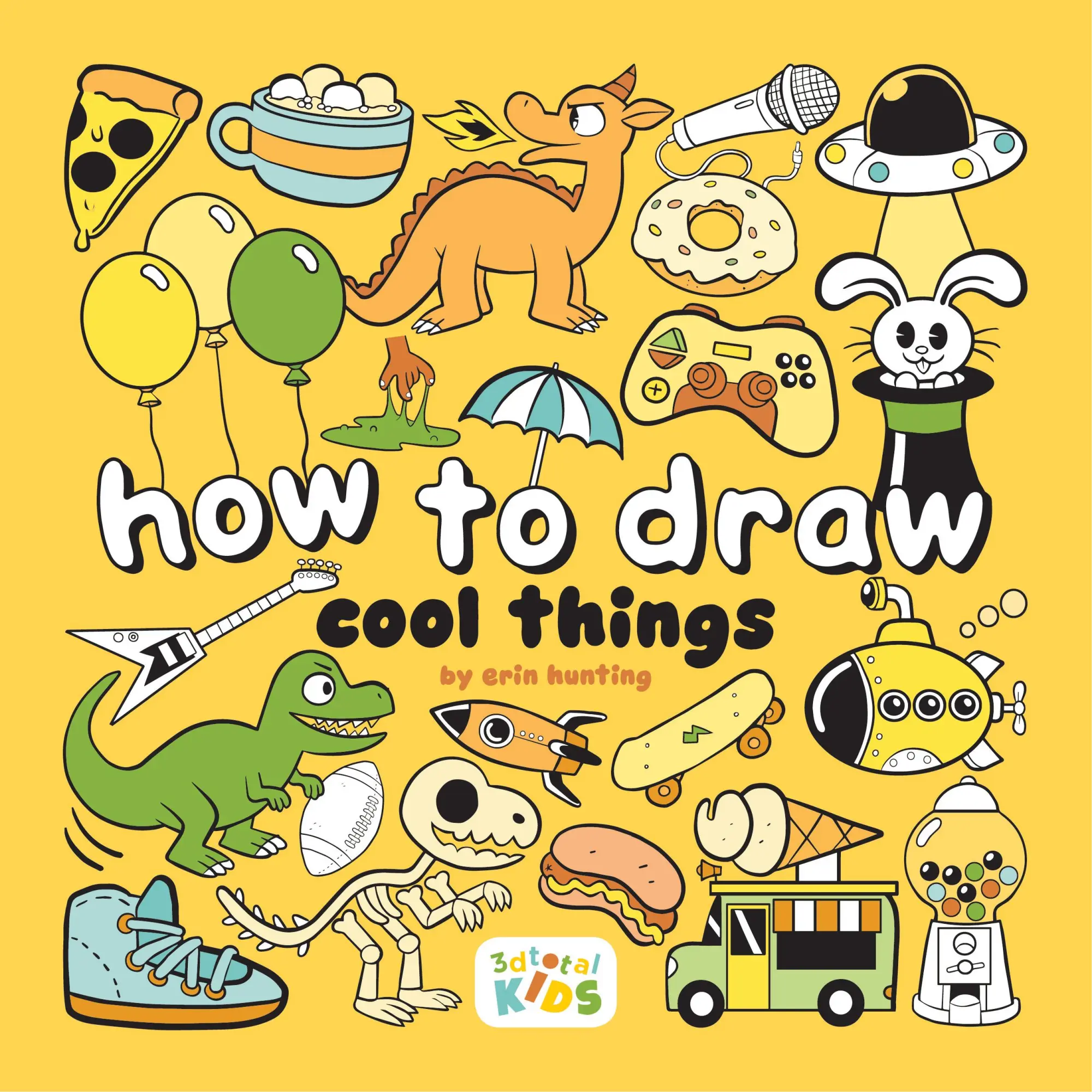 Cover: 9781912843756 | How to Draw Cool Things | By Erin Hunting | Publishing | Taschenbuch