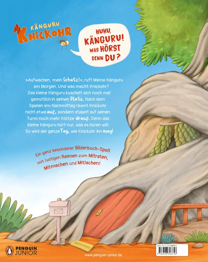 Bild: 9783328303756 | Känguru Knickohr - Huhu, Känguru! Was hörst denn du? | Britta Sabbag
