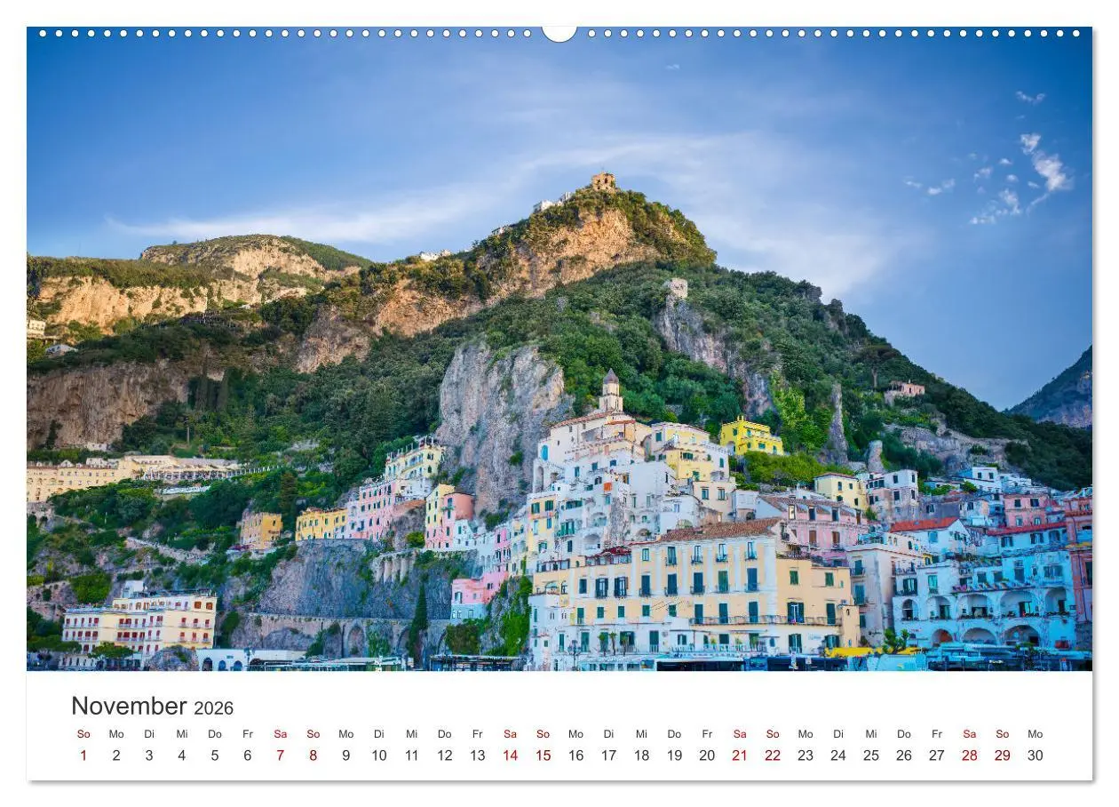 Bild: 9783457313756 | Malerische Amalfiküste (hochwertiger Premium Wandkalender 2026 DIN...