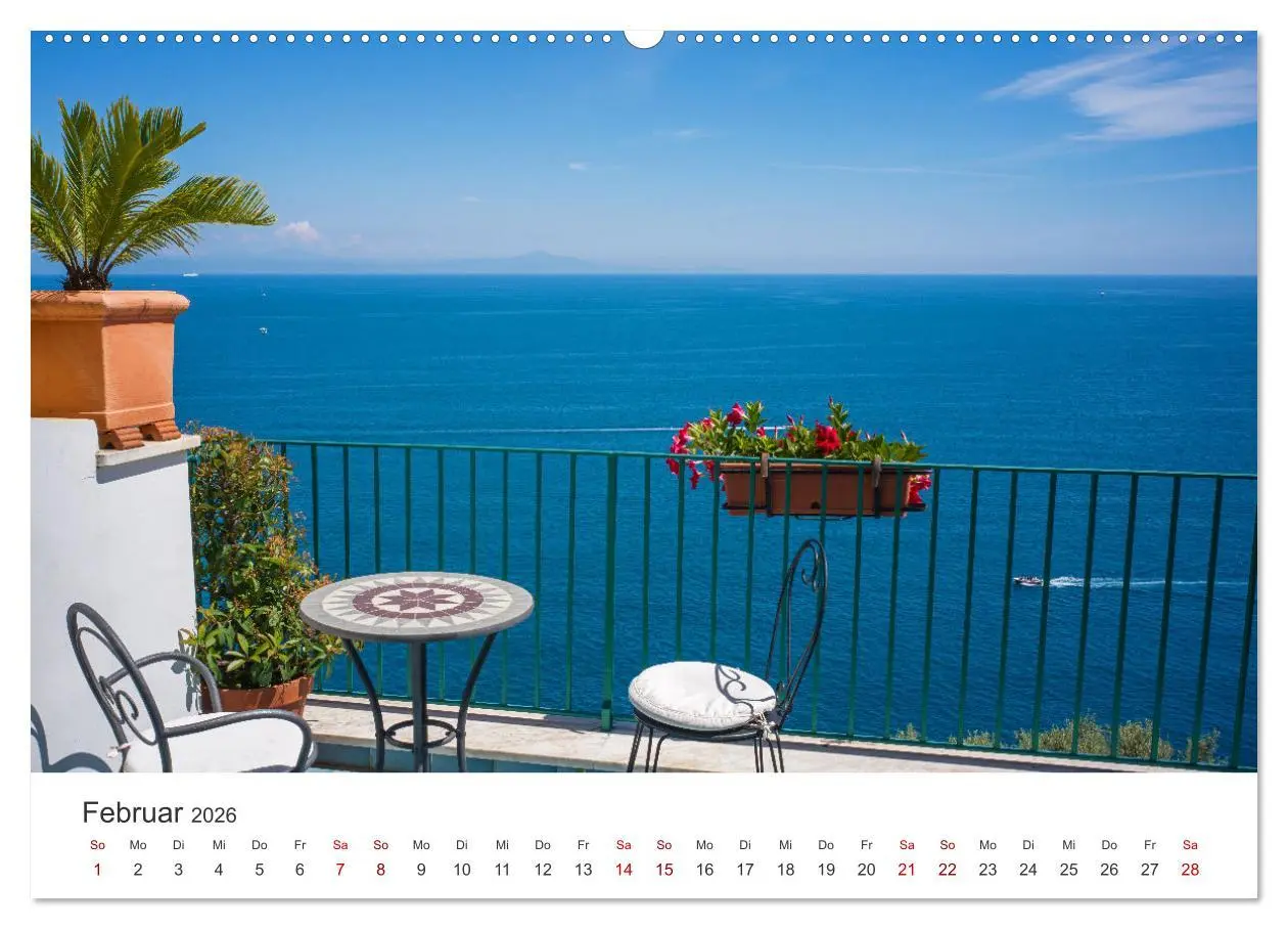 Bild: 9783457313756 | Malerische Amalfiküste (hochwertiger Premium Wandkalender 2026 DIN...