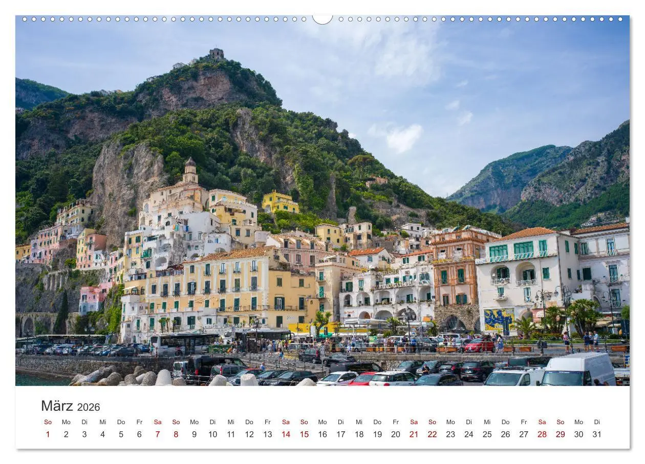Bild: 9783457313756 | Malerische Amalfiküste (hochwertiger Premium Wandkalender 2026 DIN...