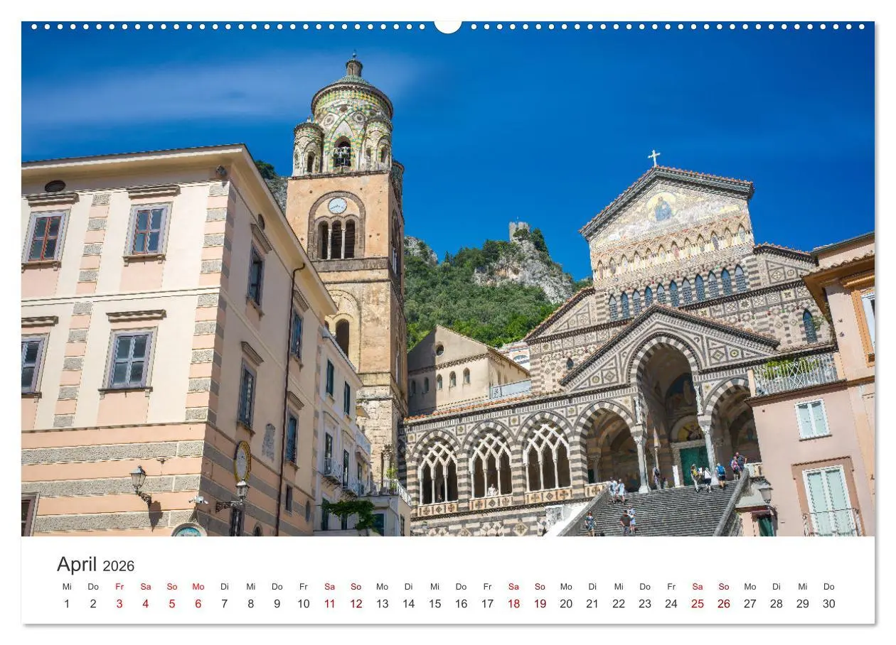 Bild: 9783457313756 | Malerische Amalfiküste (hochwertiger Premium Wandkalender 2026 DIN...