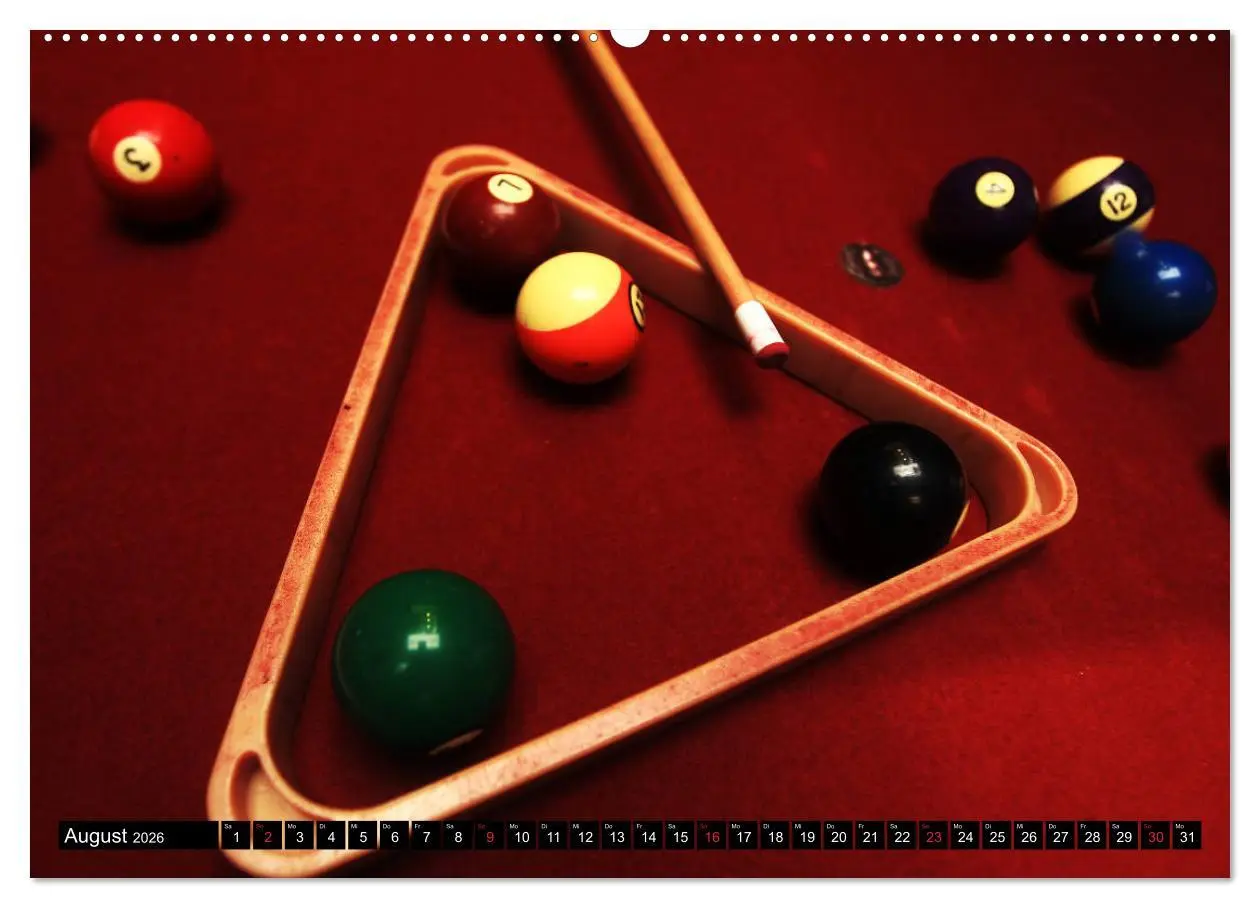 Bild: 9783457933756 | Billard. Konzentration - Sport - Spannung (Wandkalender 2026 DIN A2...