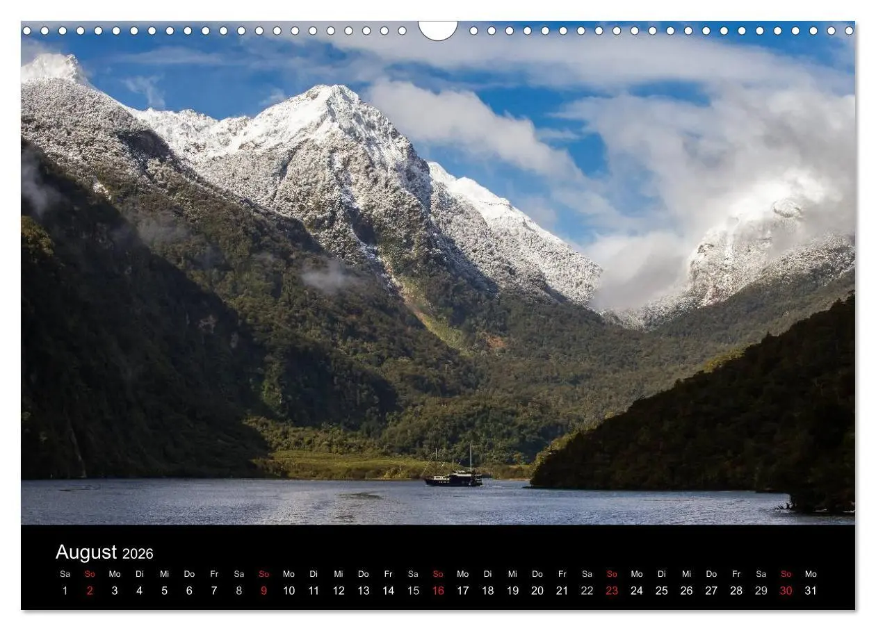 Bild: 9783516023756 | South Island - Neuseelands Südinsel (Wandkalender 2026 DIN A3...