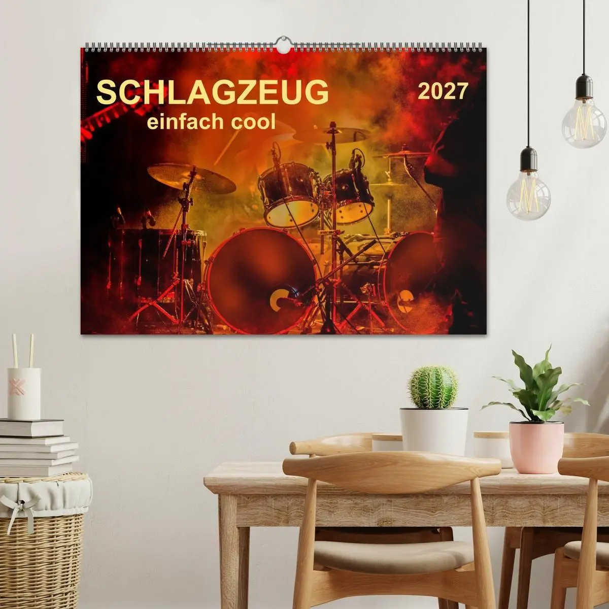 Bild: 9783594003756 | Schlagzeug - einfach cool (Wandkalender 2027 DIN A2 quer), CALVENDO...