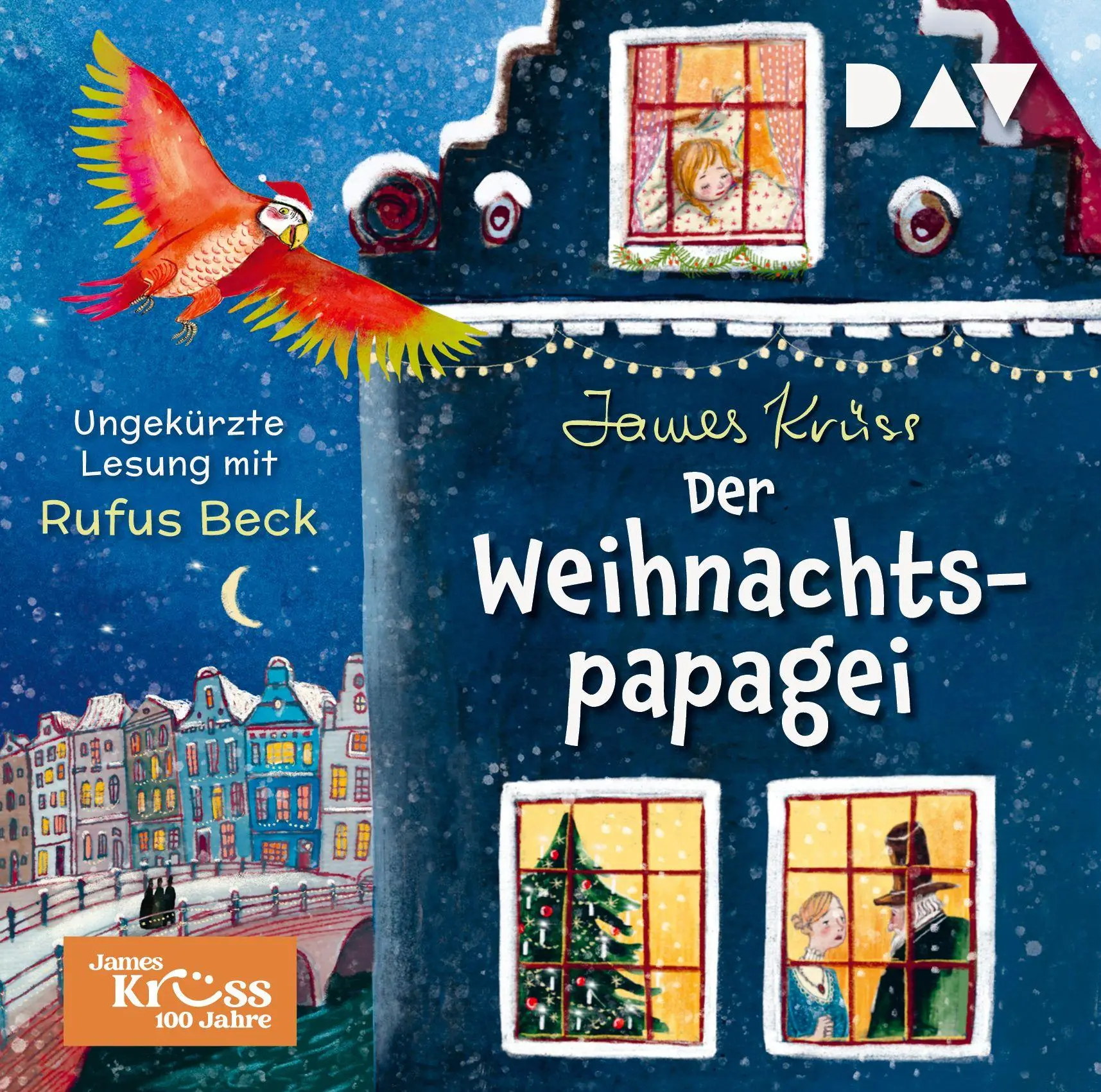 Cover: 9783742433756 | Der Weihnachtspapagei | Ungekürzte Lesung | James Krüss | Audio-CD