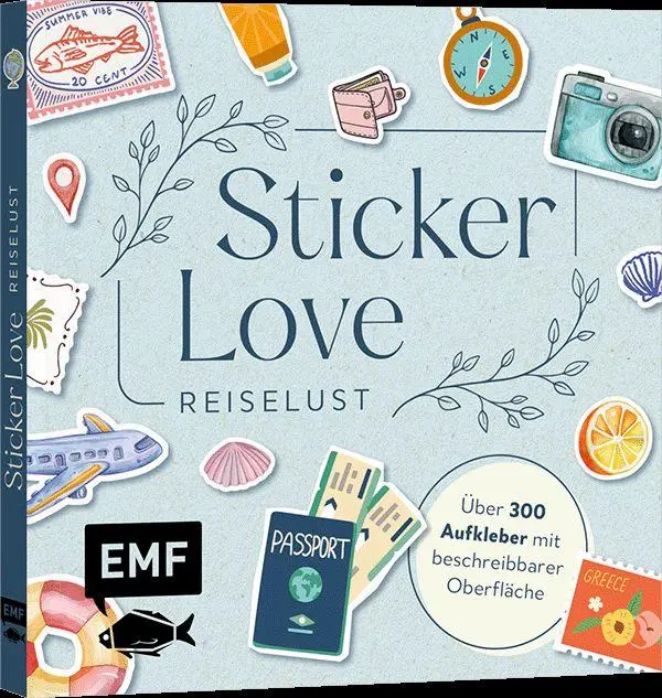 Cover: 4260478343856 | Sticker Love: Reiselust - Über 300 Etiketten und Aufkleber mit...