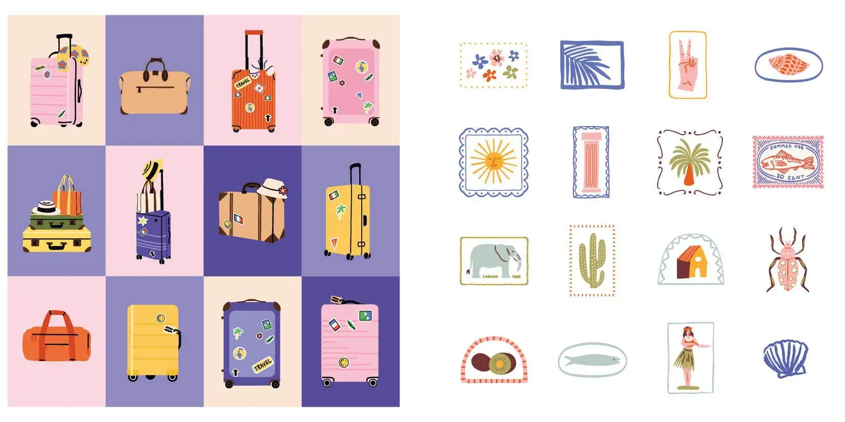 Bild: 4260478343856 | Sticker Love: Reiselust - Über 300 Etiketten und Aufkleber mit...
