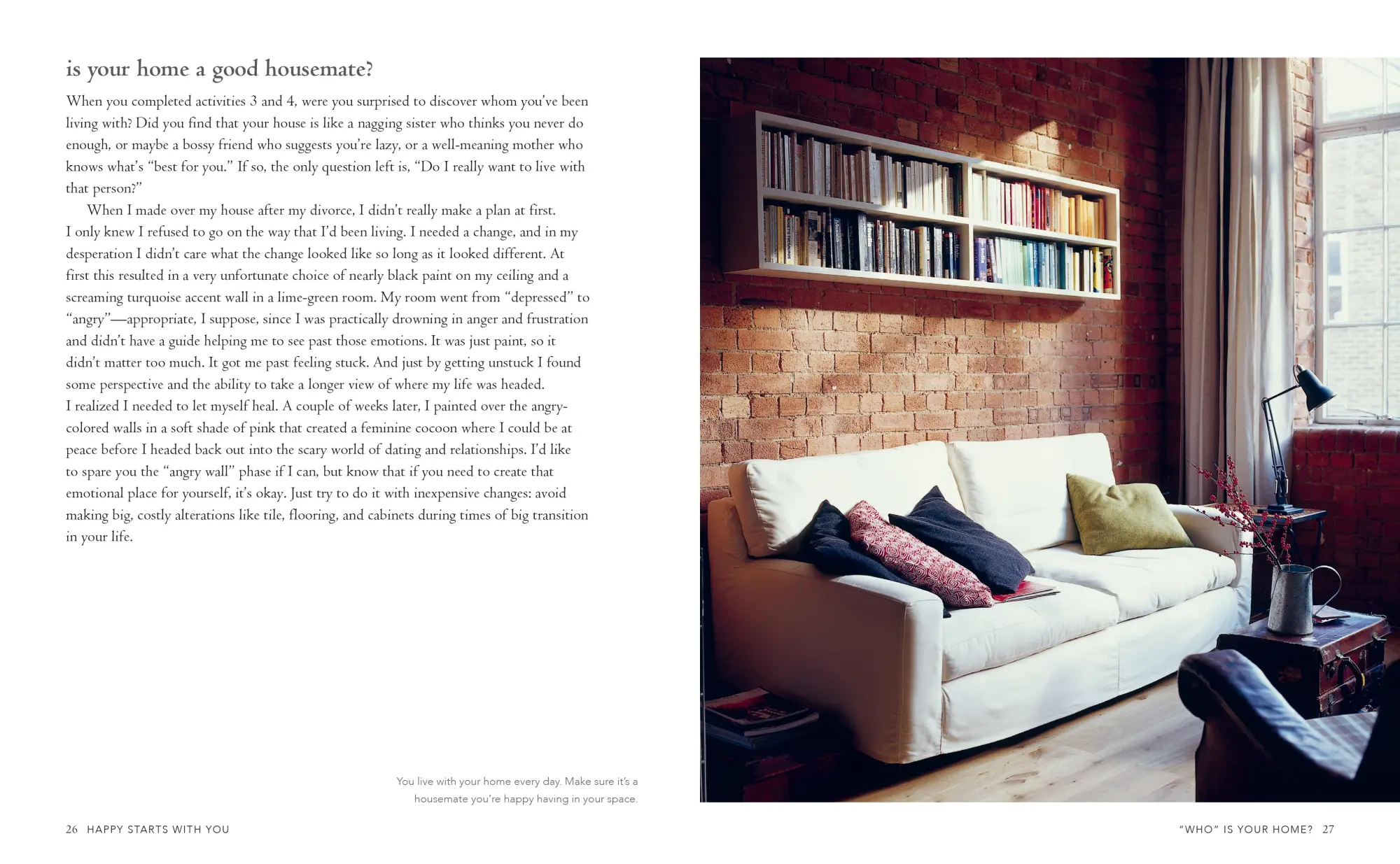Bild: 9781800653856 | Happy Starts at Home | Change Your Space, Transform Your Life | West