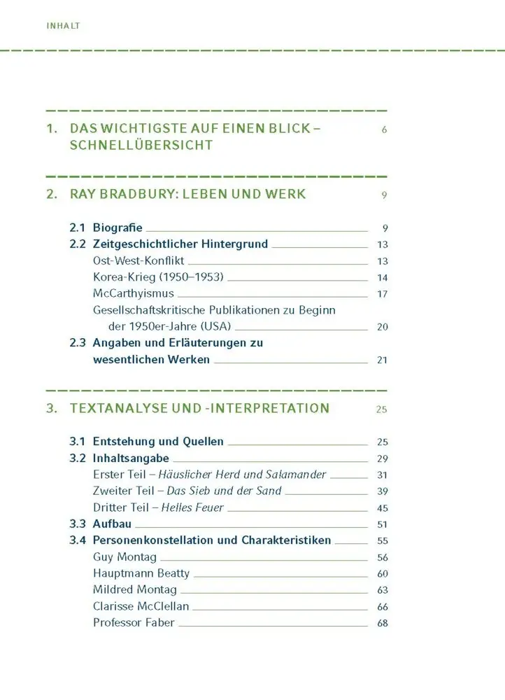 Bild: 9783129303856 | Fahrenheit 451 von Ray Bradbury | Textanalyse und Interpretation