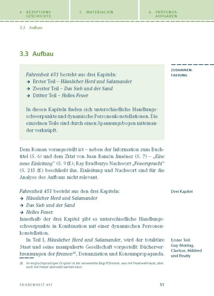 Bild: 9783129303856 | Fahrenheit 451 von Ray Bradbury | Textanalyse und Interpretation