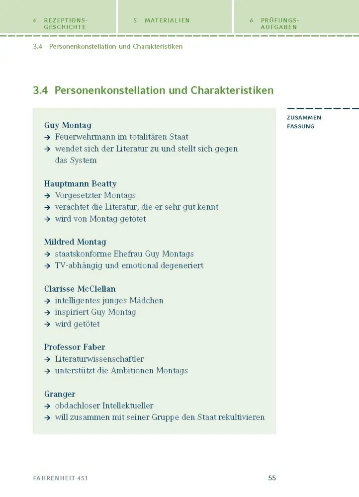 Bild: 9783129303856 | Fahrenheit 451 von Ray Bradbury | Textanalyse und Interpretation