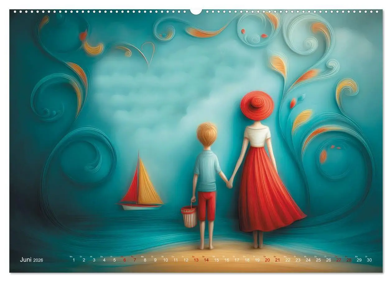 Bild: 9783516703856 | Naive Farbwelten (hochwertiger Premium Wandkalender 2026 DIN A2...