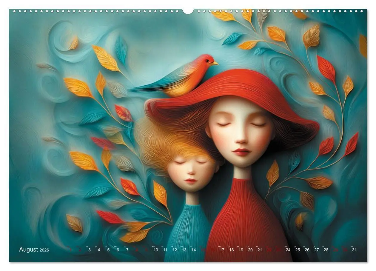 Bild: 9783516703856 | Naive Farbwelten (hochwertiger Premium Wandkalender 2026 DIN A2...