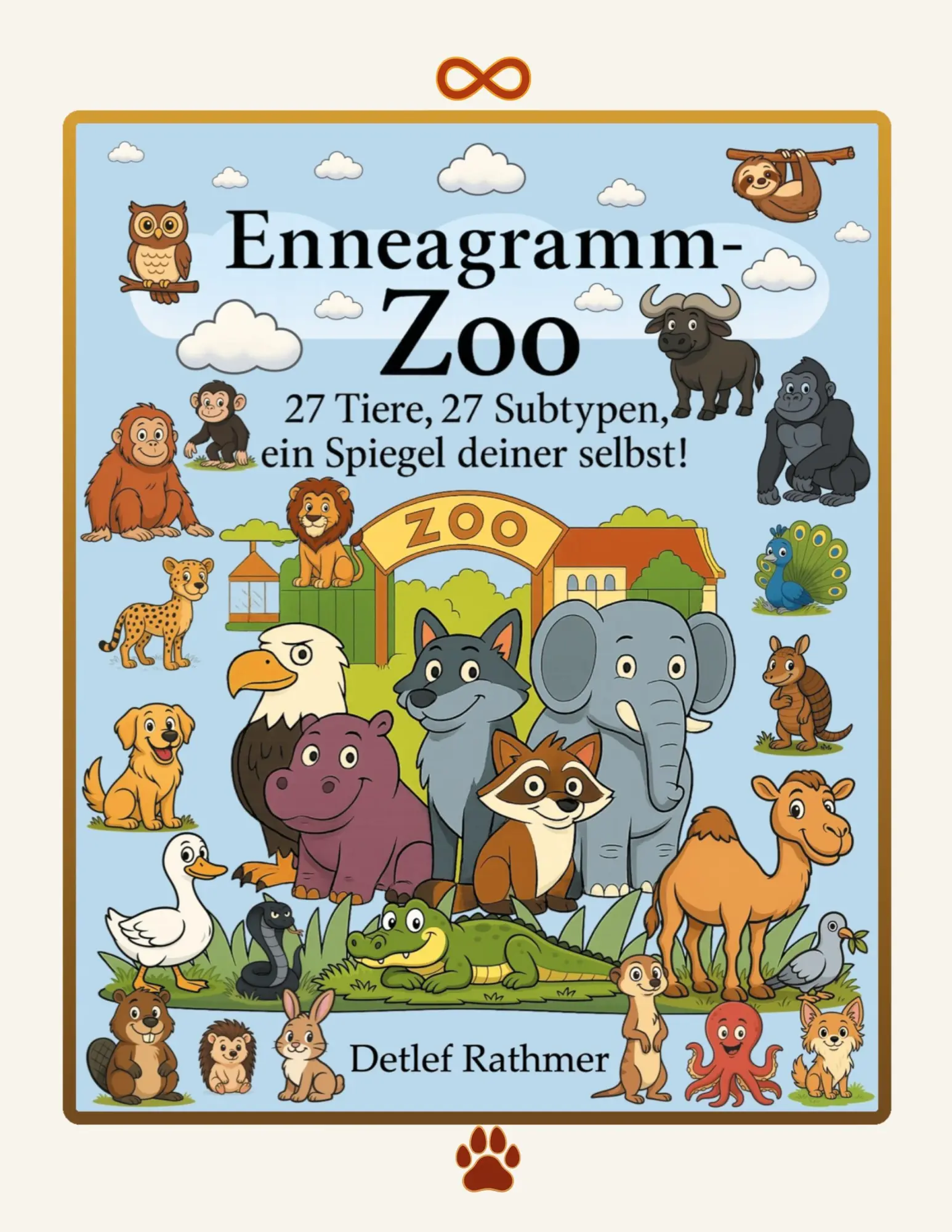 Cover: 9783695143856 | Enneagramm-Zoo | 27 Tiere, 27 Subtypen, ein Spiegel deiner selbst!