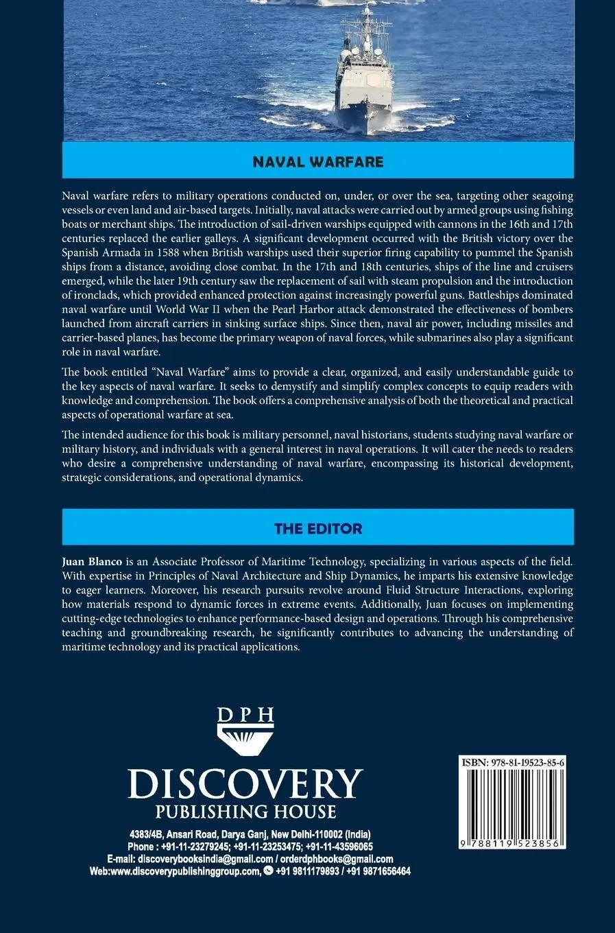 Rückseite: 9788119523856 | Naval Warfare | Juan Blanco | Buch | Englisch | 2024