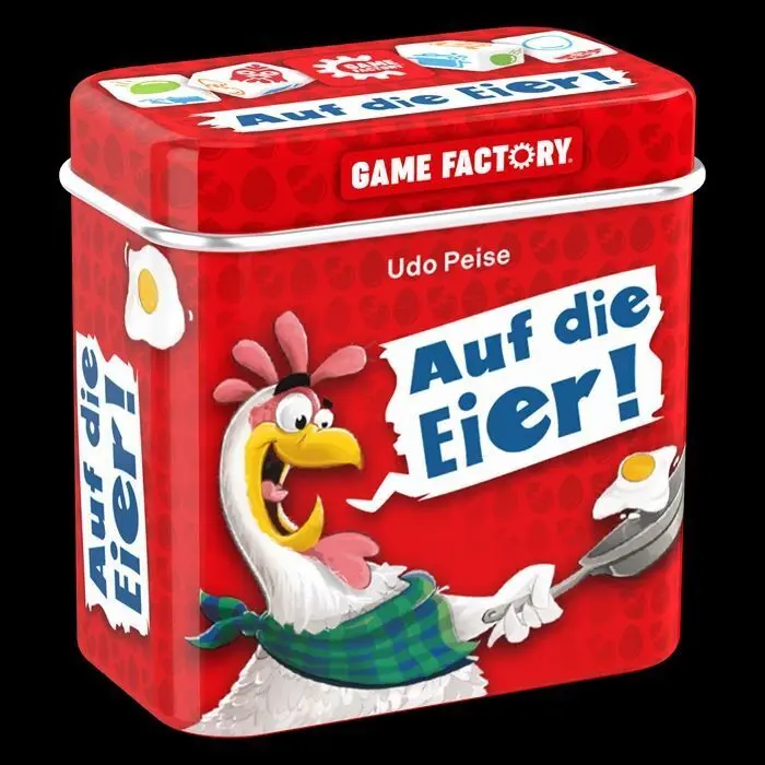 Cover: 7640142763956 | GAME FACTORY - Auf die Eier | CE-zertifiziert | Spiel | Karton | 2026