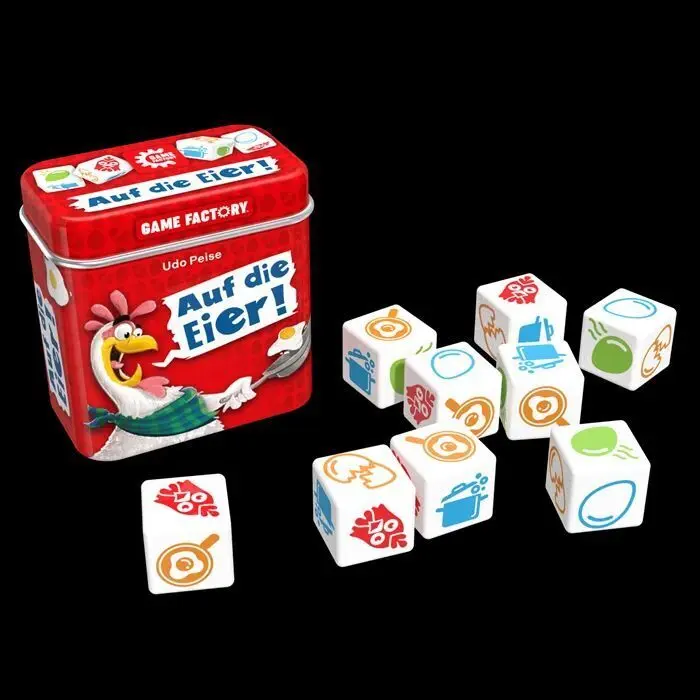 Bild: 7640142763956 | GAME FACTORY - Auf die Eier (d) (MQ12) | Spiel | In Karton | 646038