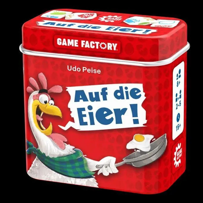 Bild: 7640142763956 | GAME FACTORY - Auf die Eier (d) (MQ12) | Spiel | In Karton | 646038