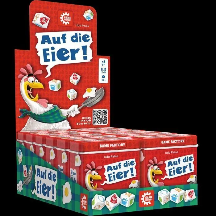 Bild: 7640142763956 | GAME FACTORY - Auf die Eier (d) (MQ12) | Spiel | In Karton | 646038