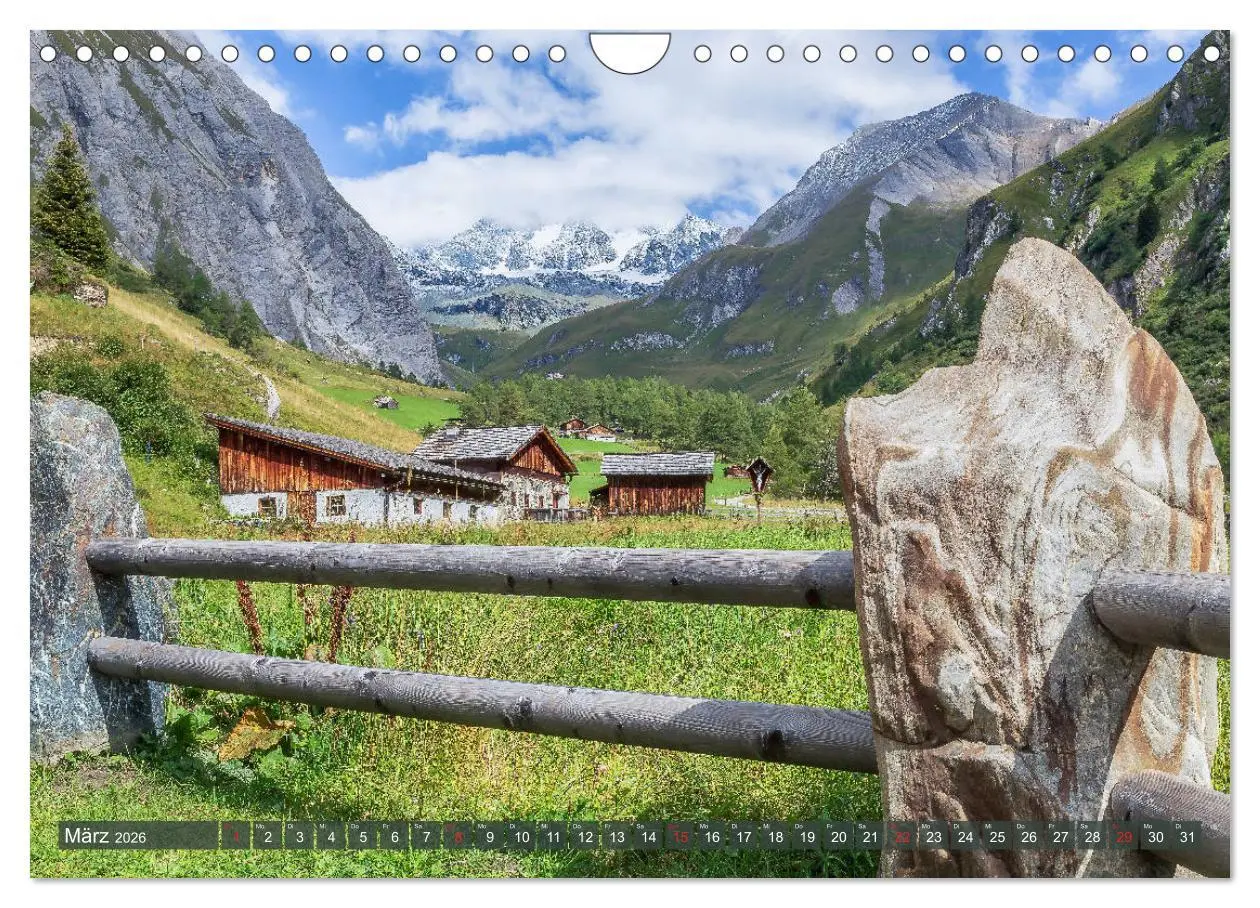 Bild: 9783457773956 | Wunderschönes Osttirol (Wandkalender 2026 DIN A4 quer), CALVENDO...