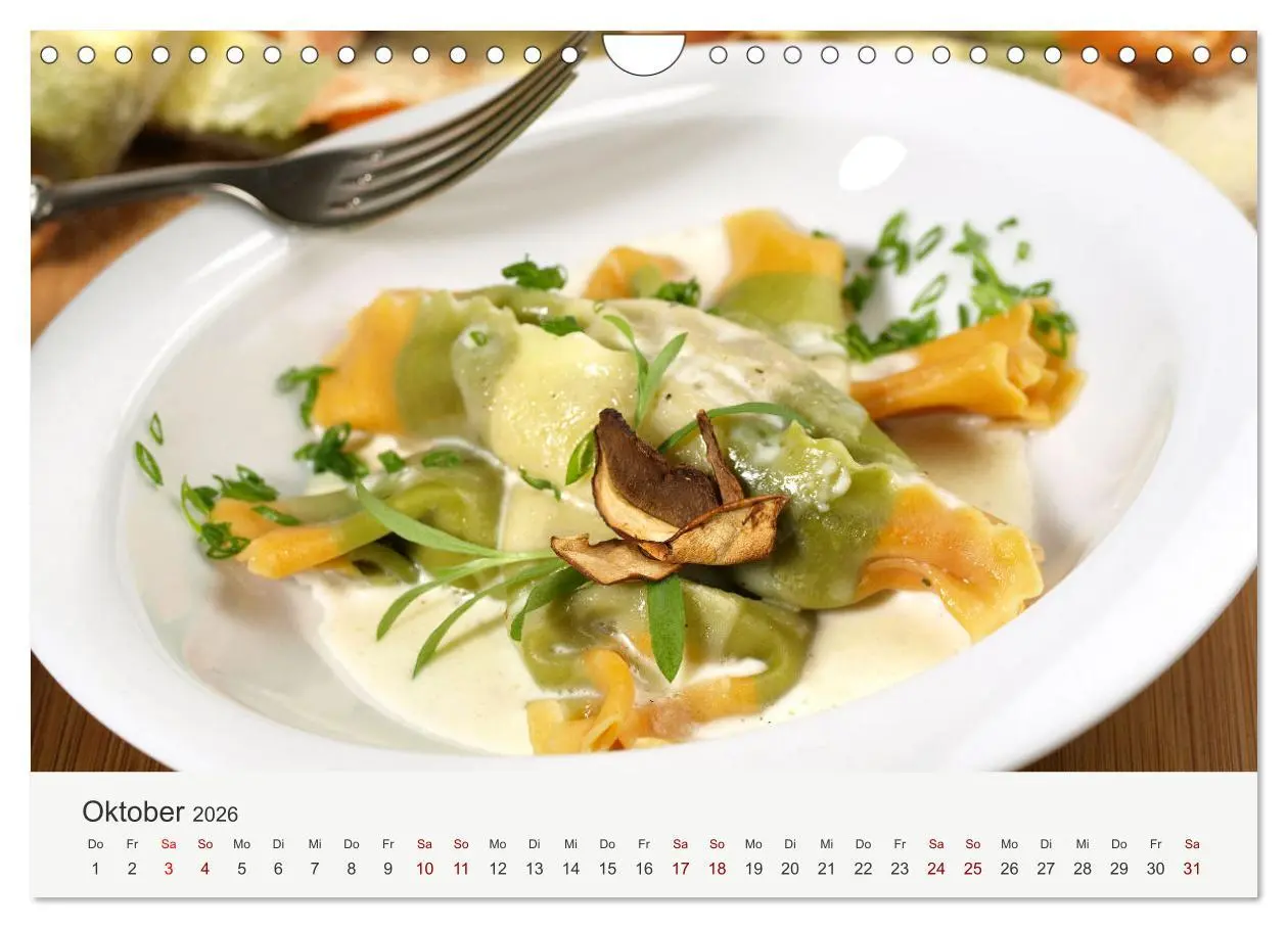 Bild: 9783457913956 | Vegan Food Kalender - Gerichte und Snacks (Wandkalender 2026 DIN A4...