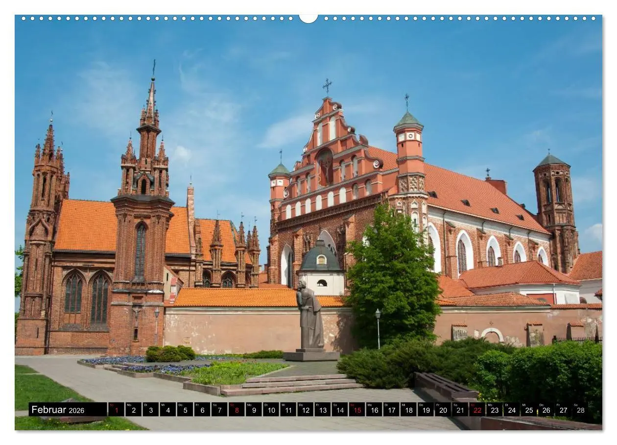 Bild: 9783516173956 | Litauens Schönheiten (hochwertiger Premium Wandkalender 2026 DIN A2...