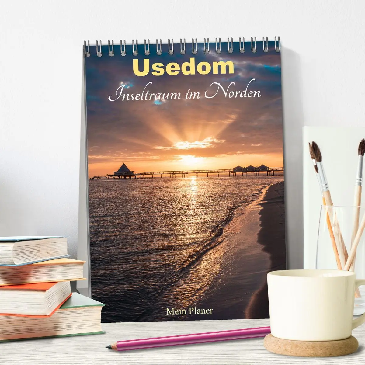 Bild: 9783516483956 | Usedom - Inseltraum im Norden (Tischkalender 2026 DIN A5 hoch),...