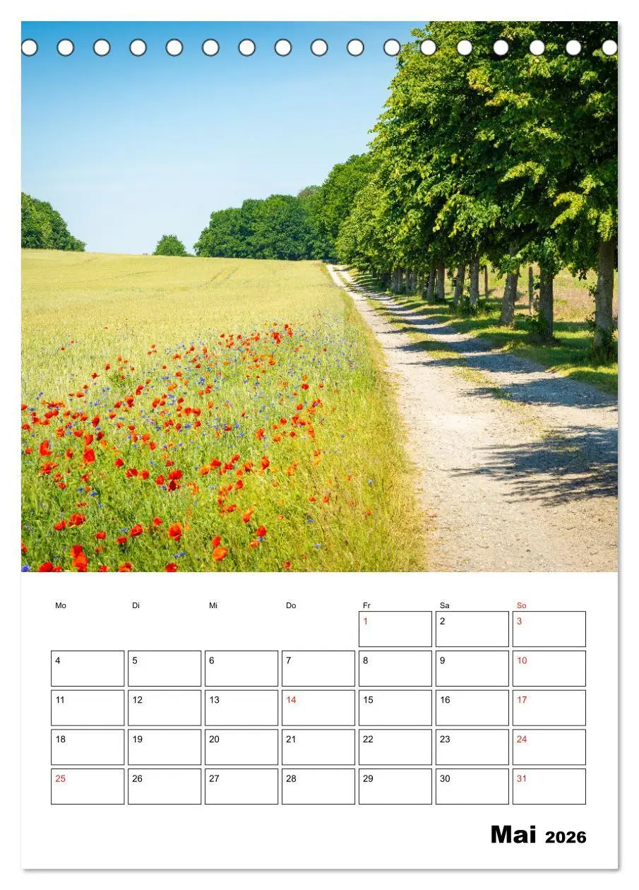 Bild: 9783516483956 | Usedom - Inseltraum im Norden (Tischkalender 2026 DIN A5 hoch),...