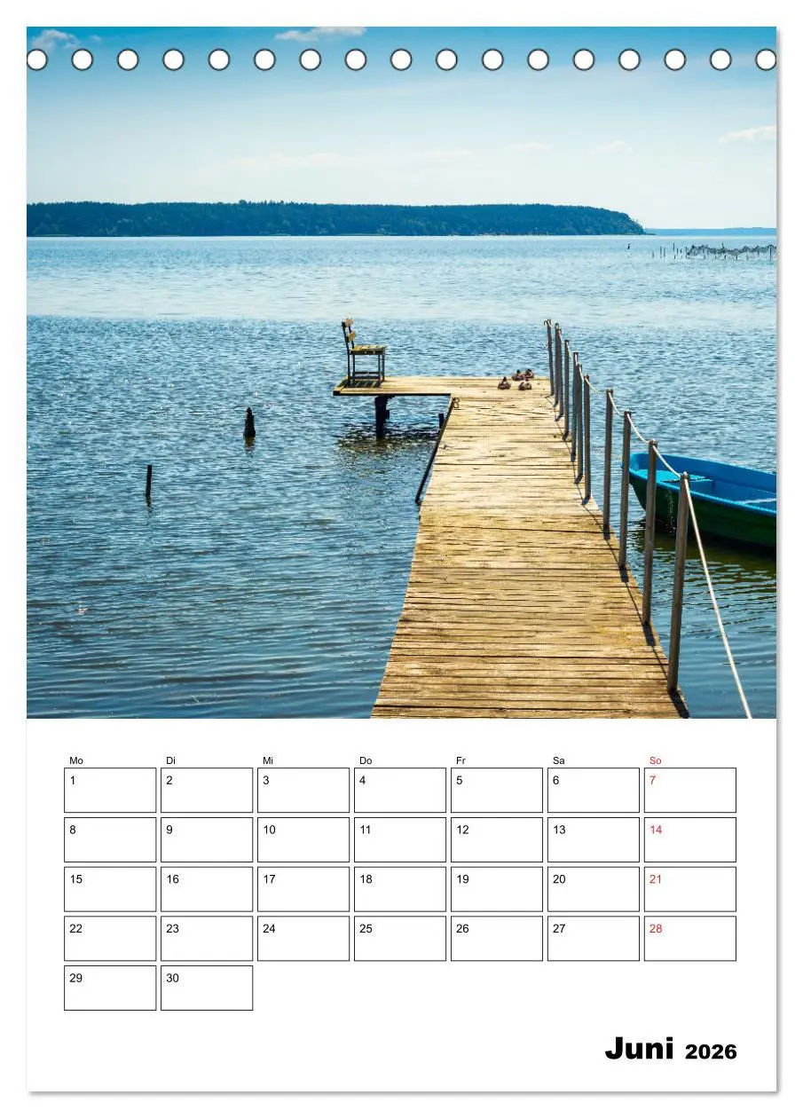 Bild: 9783516483956 | Usedom - Inseltraum im Norden (Tischkalender 2026 DIN A5 hoch),...