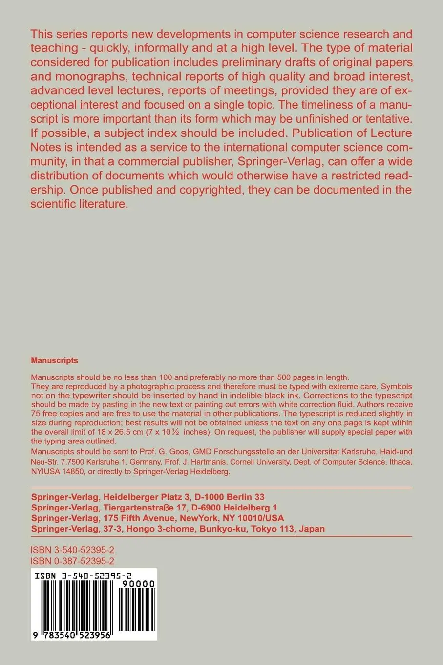 Rückseite: 9783540523956 | A Formal Model of Visualization in Computer Graphics Systems | Buch