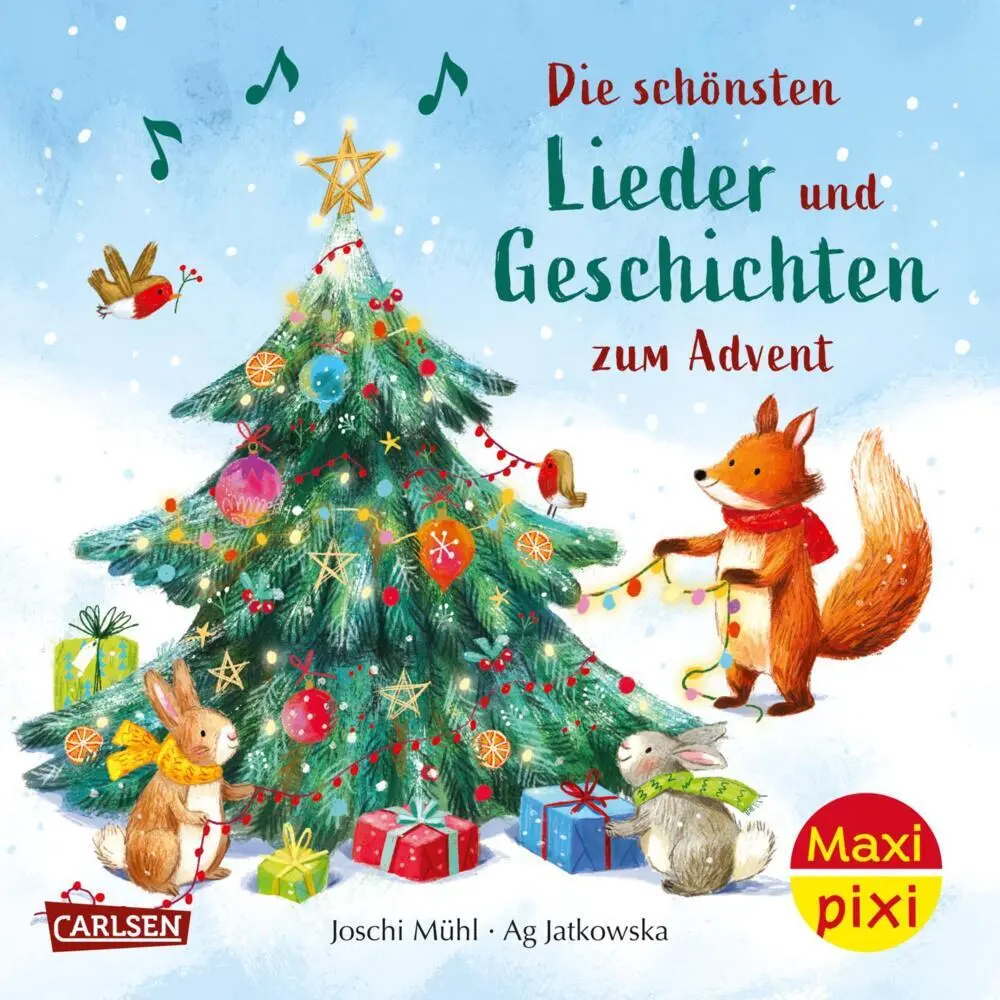 Cover: 9783551033956 | Maxi Pixi 455: Die schönsten Lieder und Geschichten zum Advent | Mühl