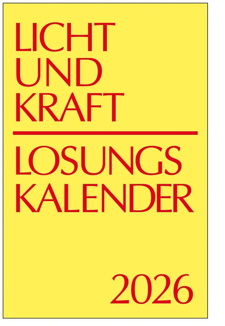 Cover: 9783870293956 | Licht und Kraft/Losungskalender 2026 Reiseausgabe in Heften | Kalender
