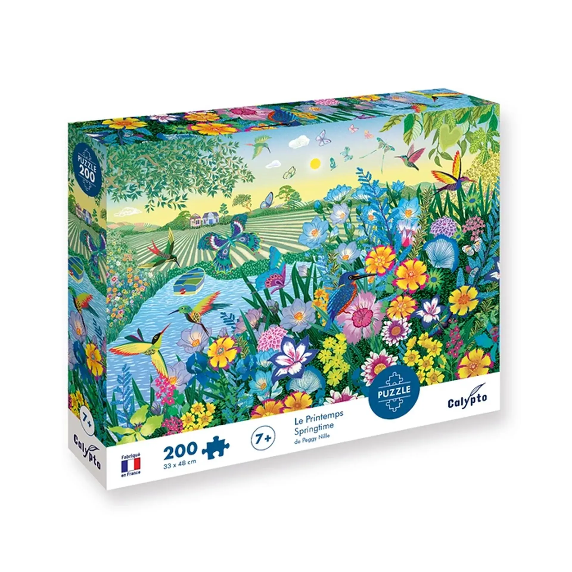 Cover: 3373910074056 | Le Printemps/Springtime | Puzzle | Deutsch | 2024 | EAN 3373910074056