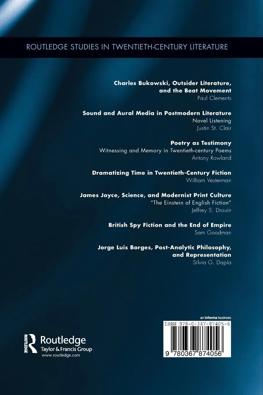Rückseite: 9780367874056 | Jorge Luis Borges, Post-Analytic Philosophy, and Representation | Buch