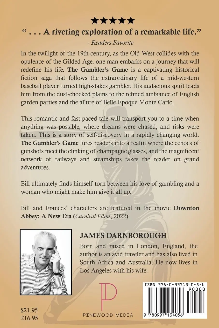 Rückseite: 9780997134056 | The Gambler's Game | James Darnborough | Taschenbuch | Englisch | 2024
