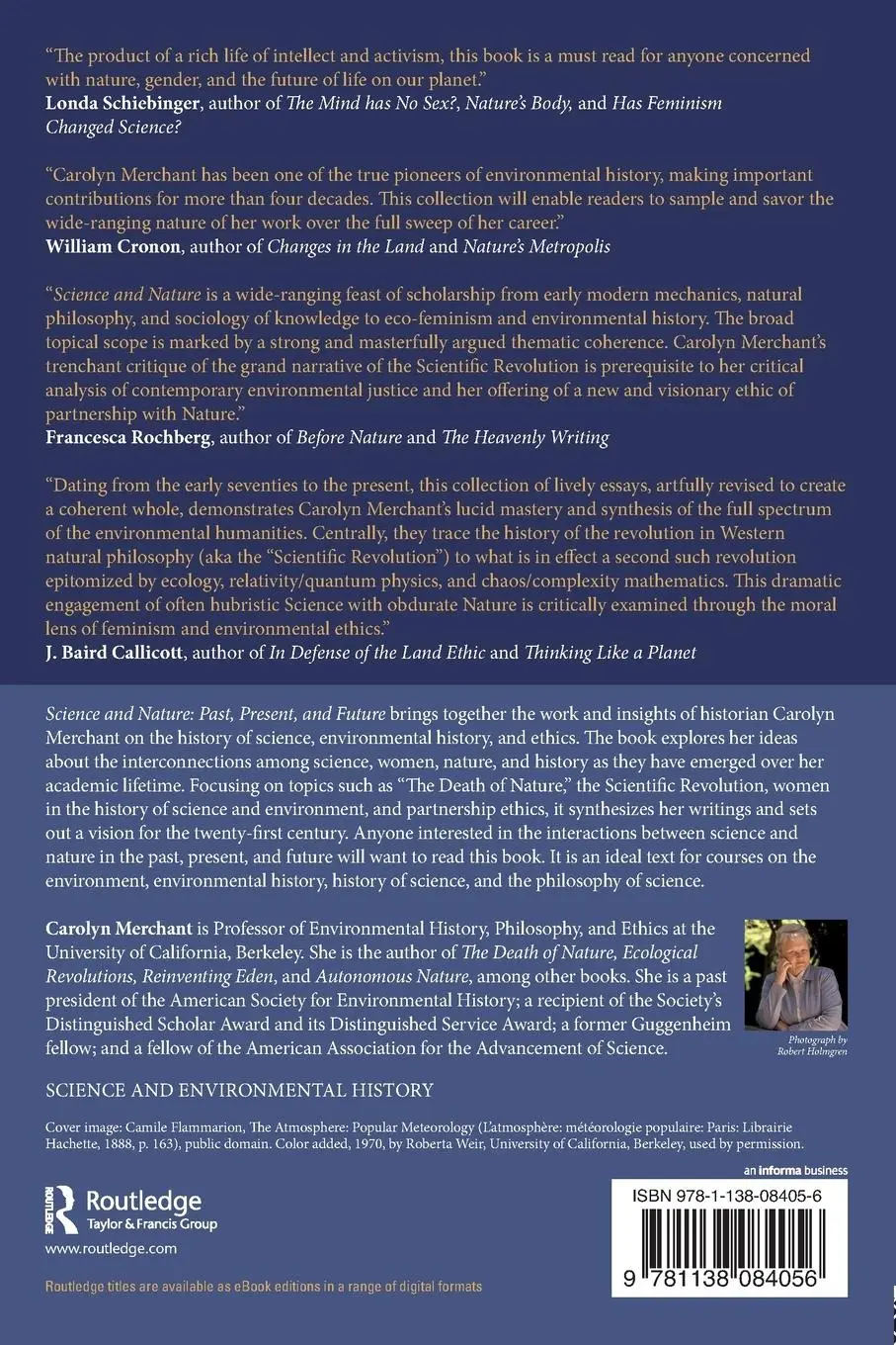 Rückseite: 9781138084056 | Science and Nature | Past, Present, and Future | Carolyn Merchant