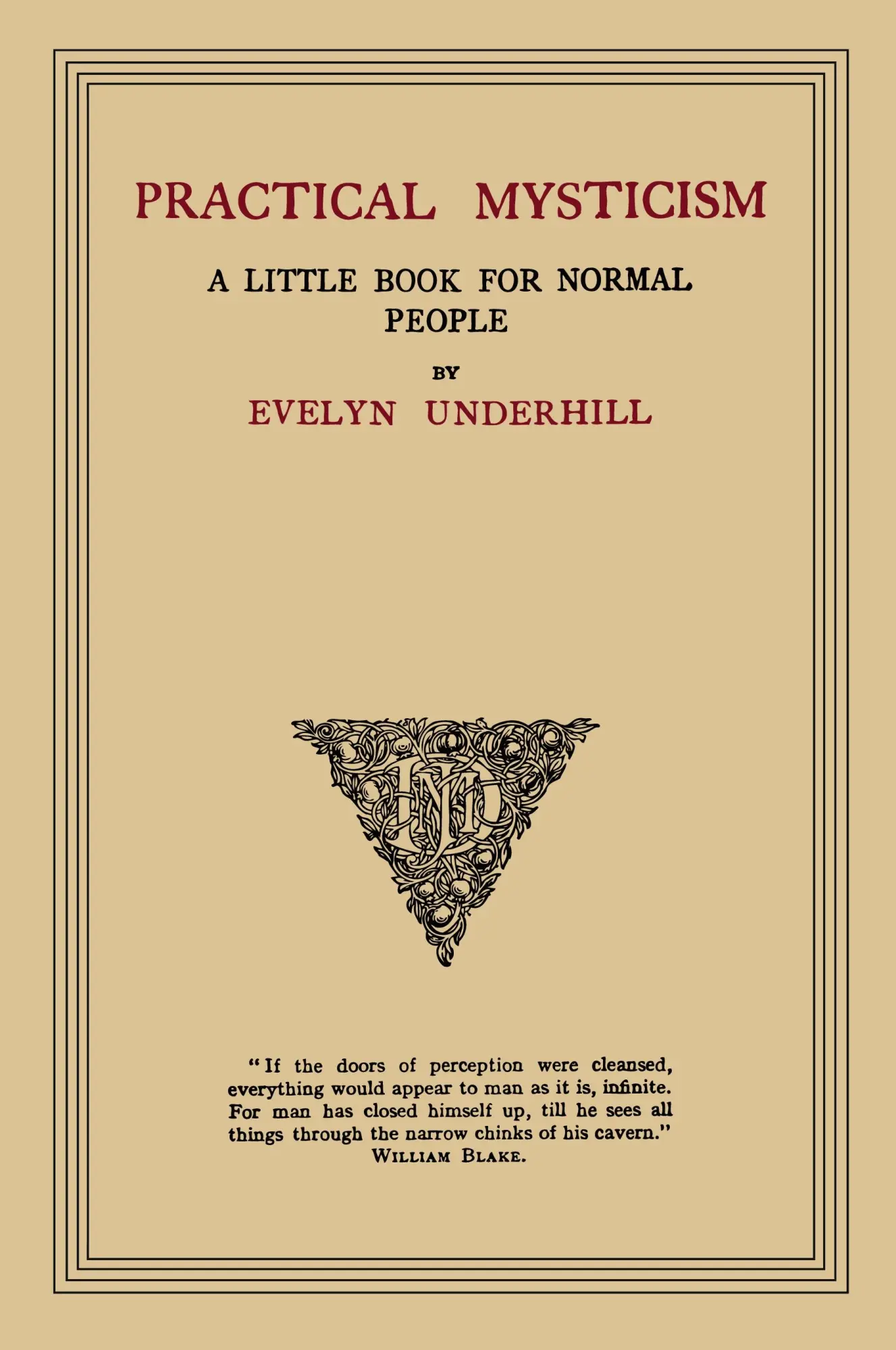 Cover: 9781614274056 | Practical Mysticism | A Little Book for Normal People | Underhill