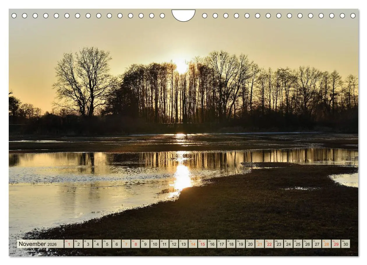 Bild: 9783457734056 | Landschaft an der Wümme (Wandkalender 2026 DIN A4 quer), CALVENDO...