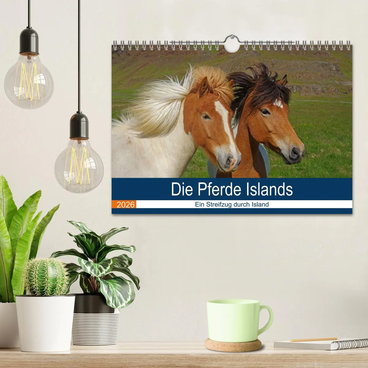 Bild: 9783516064056 | Die Pferde Islands - Ein Streifzug durch Island (Wandkalender 2026...
