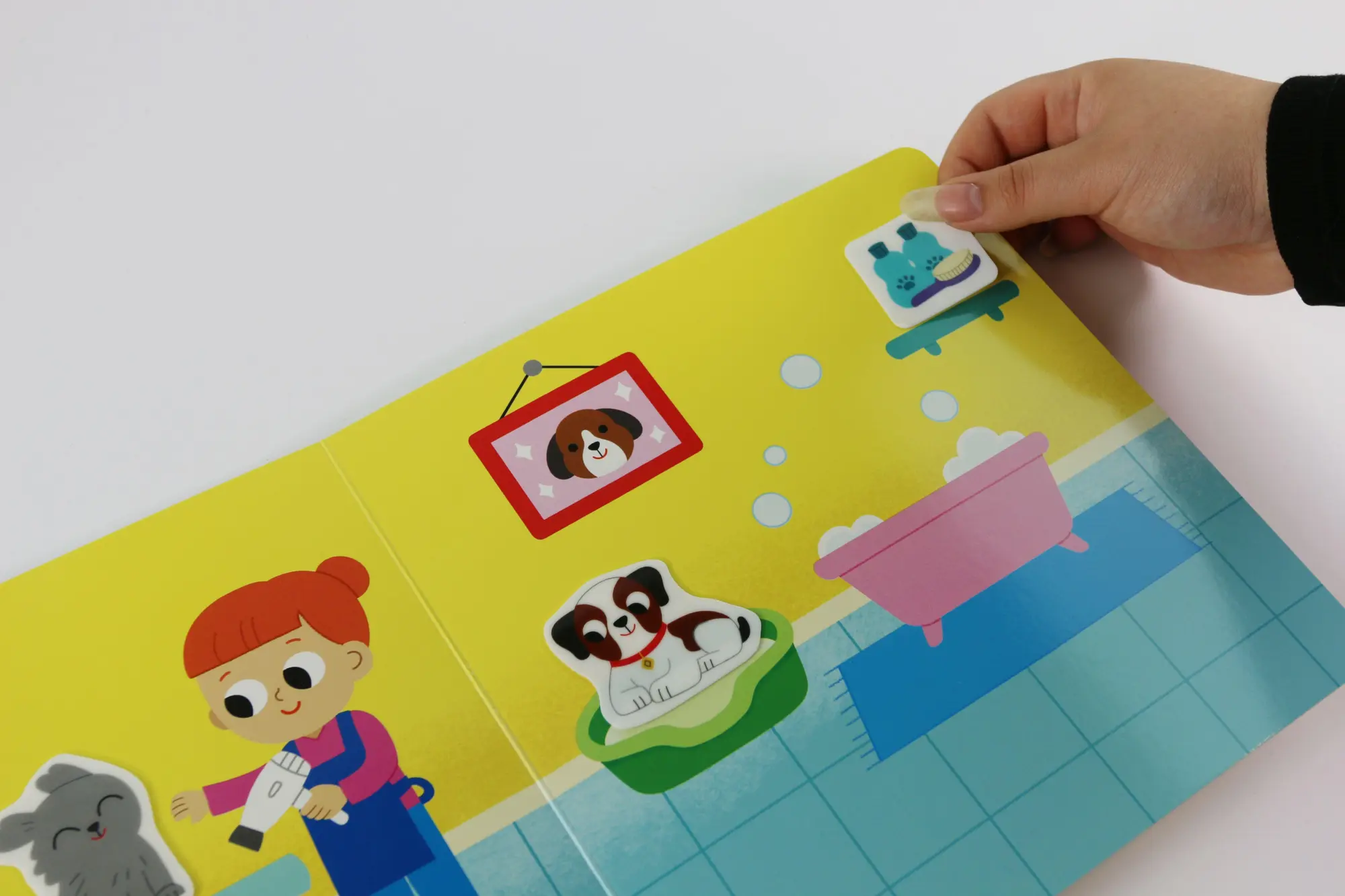 Bild: 9783743224056 | Stickerspaß für kleine Hände - Tierkinder | Anna Lena Grünhäuser