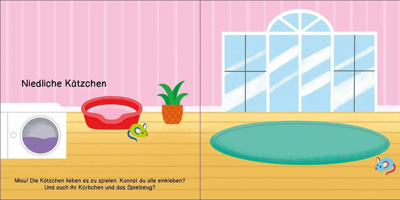 Bild: 9783743224056 | Stickerspaß für kleine Hände - Tierkinder | Anna Lena Grünhäuser