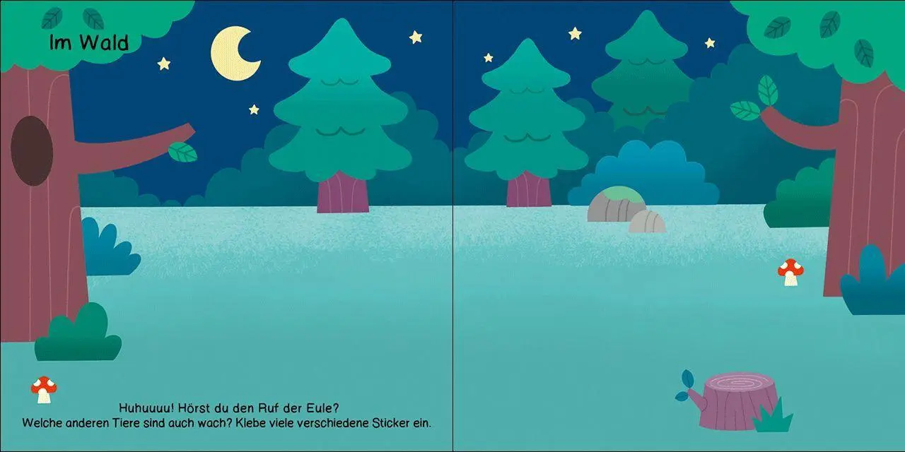 Bild: 9783743224056 | Stickerspaß für kleine Hände - Tierkinder | Anna Lena Grünhäuser
