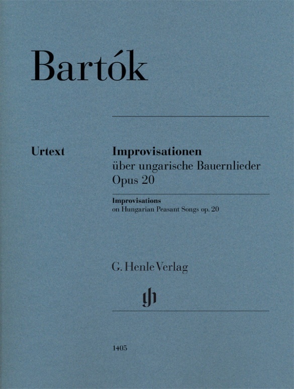 Cover: 9790201814056 | Béla Bartók - Improvisationen über ungarische Bauernlieder op. 20