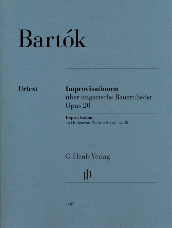Cover: 9790201814056 | Béla Bartók - Improvisationen über ungarische Bauernlieder op. 20