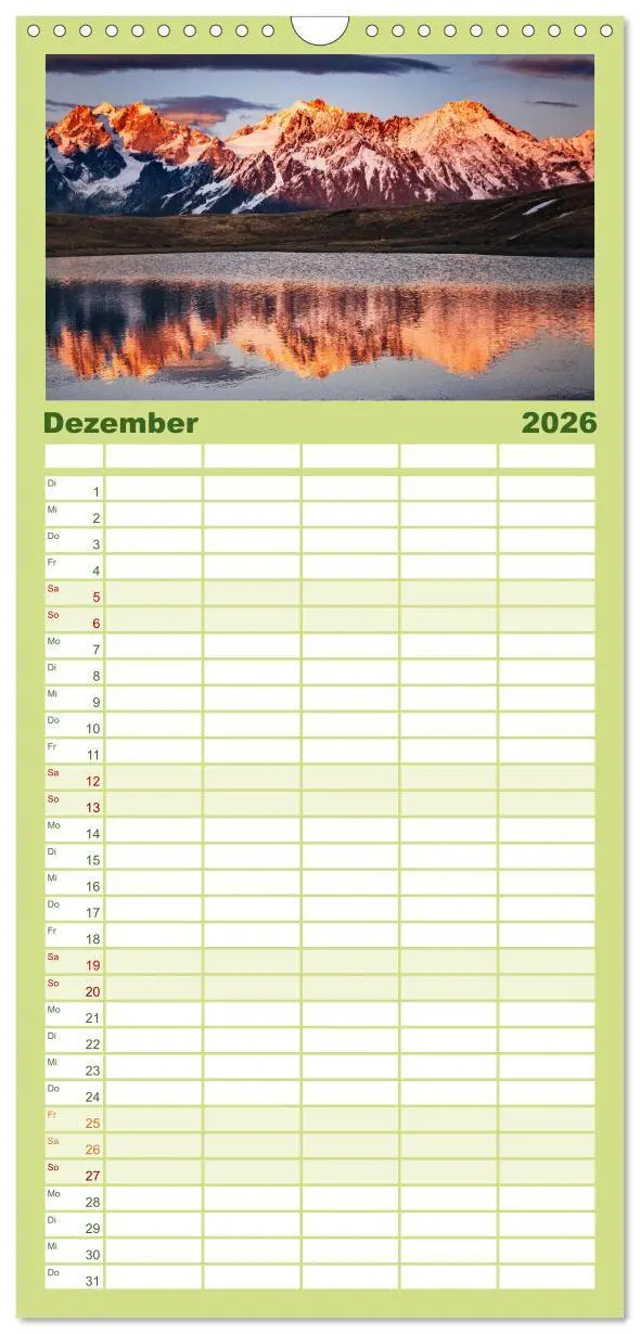 Bild: 9783516504156 | Familienplaner 2026 - Georgien - Einmalige Landschaften mit 5...